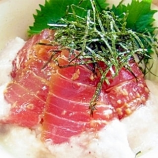 醤油麹でトロっとまぐろ丼